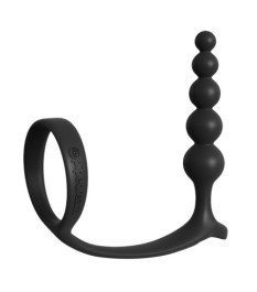 Penisring „Ass-Gasm Cockring Anal Beads“ mit Kugel-Analplug