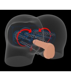 Masturbator " Milk Me Silly" mit Vibration und Rotations-Massage