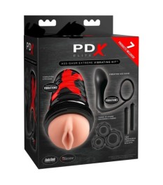 7-teiliges Toy-Set „Ass-gasm Extreme Vibrating Kit“ für Männer