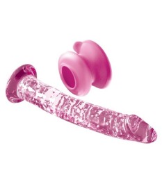 Glasdildo „No. 86“ im ausgeprägt strukturierten Penis-Design