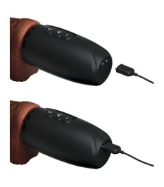 Stoßvibrator „7,5“ Thrusting Cock with Balls“ mit Wärmefunktion, 7 Vib