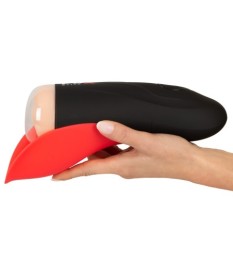 Masturbator "Fuck-O-Matic" mit Hodenstimulator, Saug-Funktion (5 Modi)