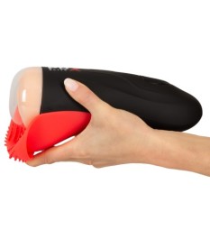 Masturbator "Fuck-O-Matic" mit Hodenstimulator, Saug-Funktion (5 Modi)