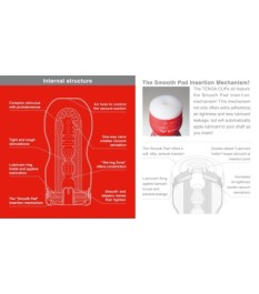 Masturbator „Original Vacuum Cup” mit Saugeffekt, intensive Massagestr