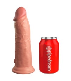 Naturdildo „8“ Dual Density Silicone Cock“ mit extra starkem Saugfuß