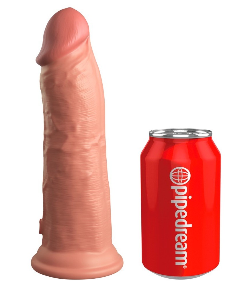 Naturdildo „8“ Dual Density Silicone Cock“ mit extra starkem Saugfuß