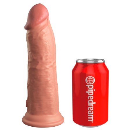 Naturdildo „8“ Dual Density Silicone Cock“ mit extra starkem Saugfuß