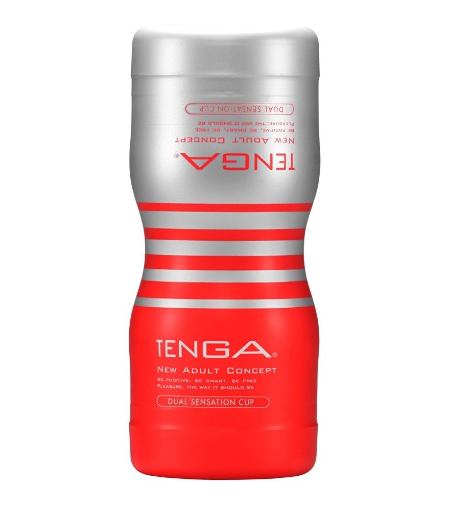 Masturbator „Dual Sensation Cup” mit 2 Öffnungen