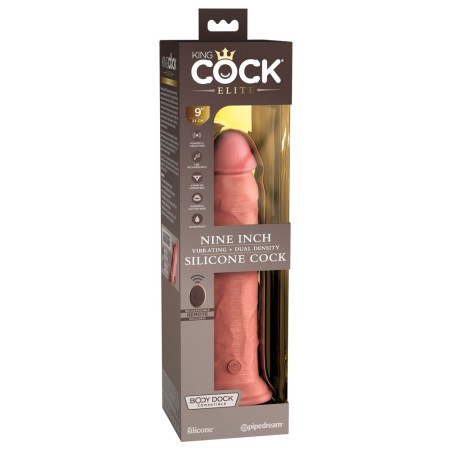 Naturdildo „6“ Dual Density Silicone Cock“ mit extra starkem Saugfuß