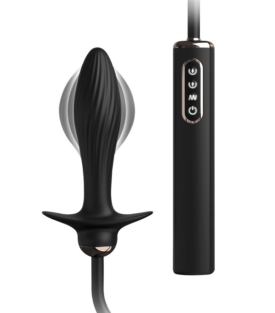 Analvibrator „Auto-Throb Inflatable Vibrating Plug“ zum Aufpumpen