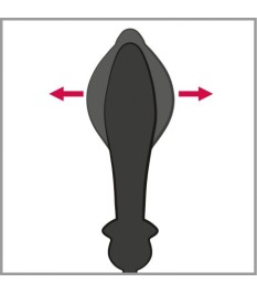 Analvibrator „Auto-Throb Inflatable Vibrating Plug“ zum Aufpumpen