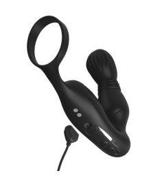 Analvibrator „Ass-Gasm Pro P-Spot Milker“ mit Penisring und nickender