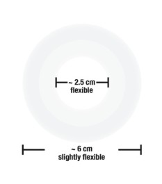 Ersatzmanschette für Penispumpen, Ø 2,5 - 6 cm