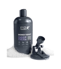 Masturbator „Shower Therapy Deep Cream“ inklusive abnehmbarem Saugfuß
