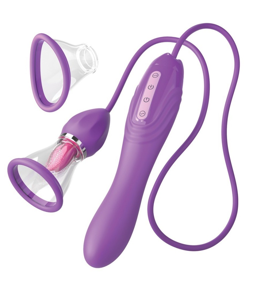 Zungenvibrator „Her Ultimate Pleasure Max“ mit Saugschale