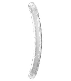 Doppeldildo transparent