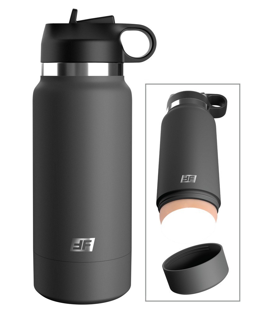 Masturbator „Fuck Flask Secret Delight“ in neutraler Trinkflaschen-Optik