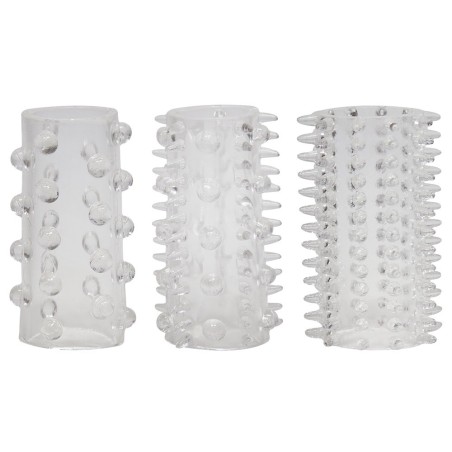 3-teiliges Penismanschetten-Set „Sleeve Set“
