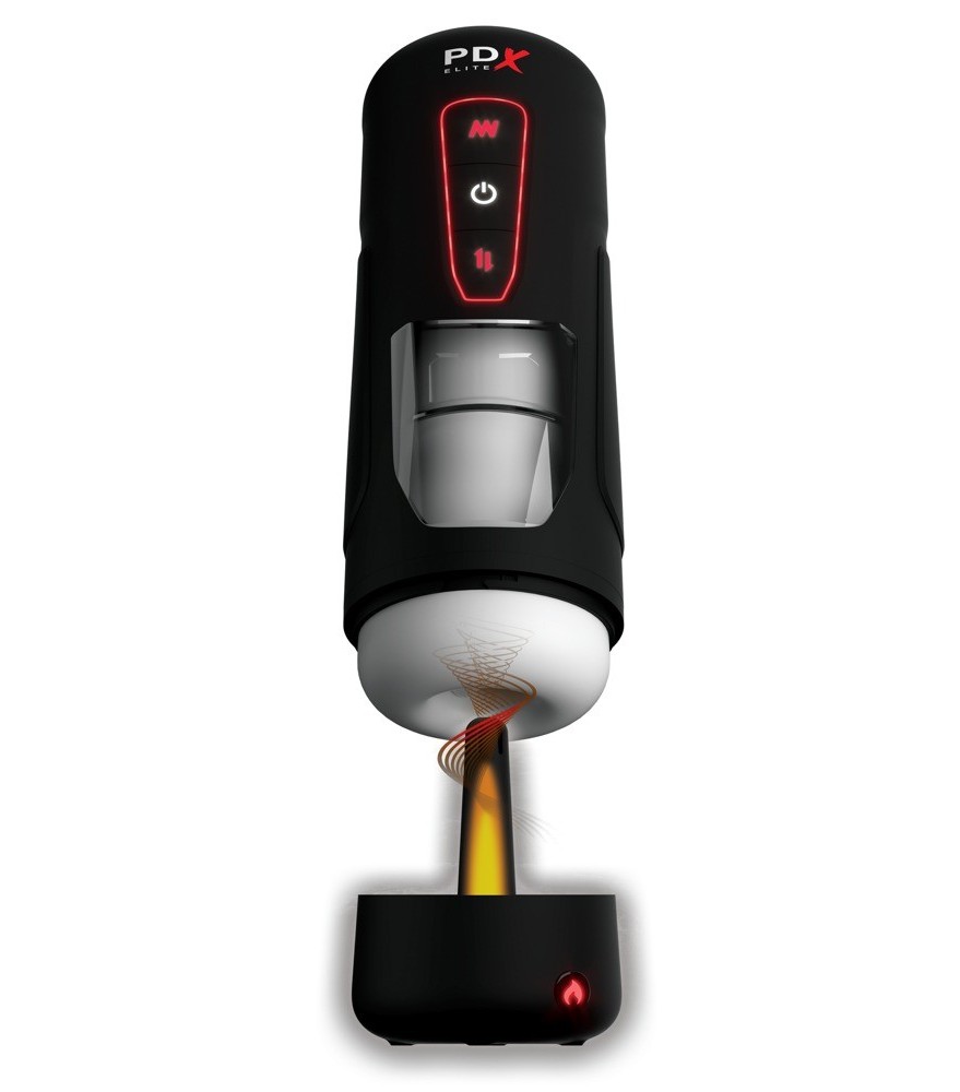 Masturbator „Milk Me Hotter“ mit Wärme