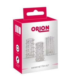 3-teiliges Penismanschetten-Set „Sleeve Set“