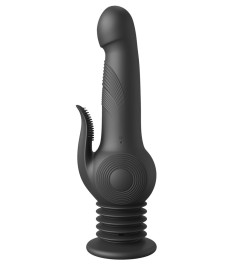 Vibrator „Pogo Thruster“ mit federndem Saugfuß