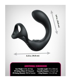 Penishülle „Hollow Silicone Strap-on“ mit Umschnallgurt