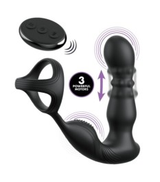 Analvibrator „Ass-Gasm Slide & Glide“ mit Perlenmassage
