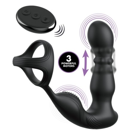 Analvibrator „Ass-Gasm Slide & Glide“ mit Perlenmassage