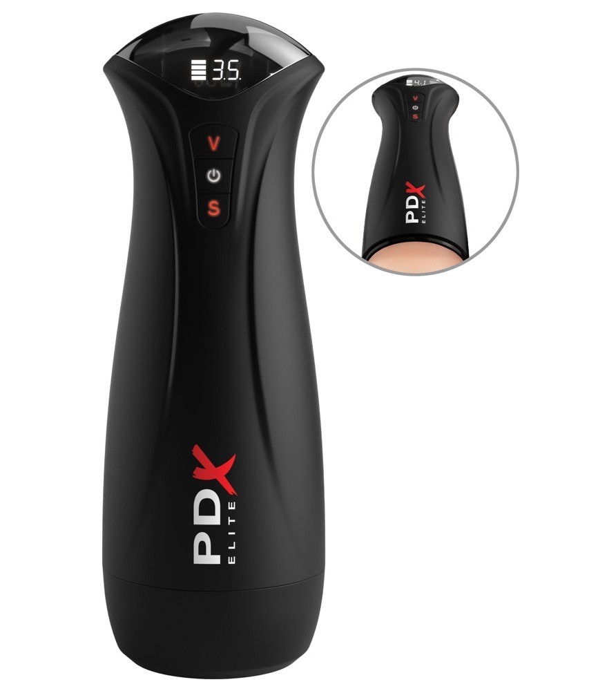 Masturbator „Fuck-Gasm“ mit Saugfunktion & Vibration