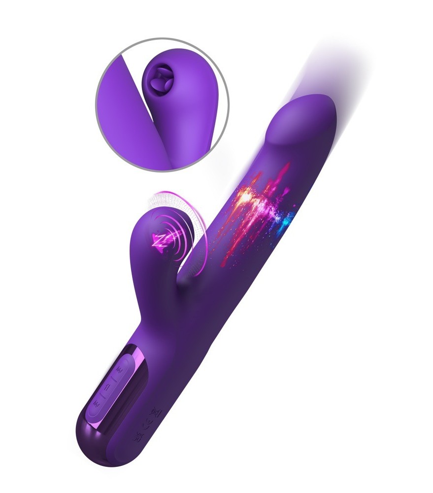 Rabbitvibrator „Super Sonix Thruster“ mit Stoßfunktion