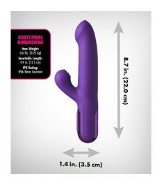 Rabbitvibrator „Super Sonix Thruster“ mit Stoßfunktion