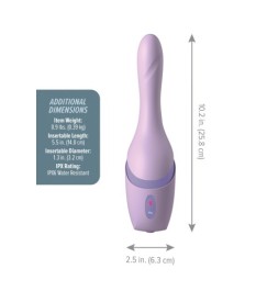 Stoßvibrator „Hello Bang“ mit Wärmefunktion