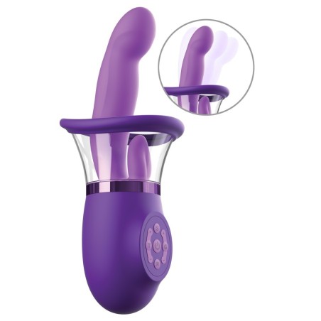 Vibrator „Ultimate Pleasure Pro Plus“ mit Saugschale und Vibro-Zunge