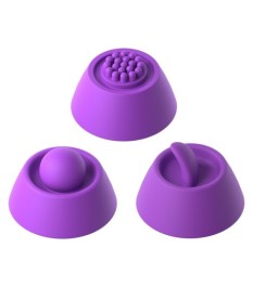 Rabbitvibrator „IntiMotion Pulse Pro“ inklusive 3 Klitoris-Aufsätze