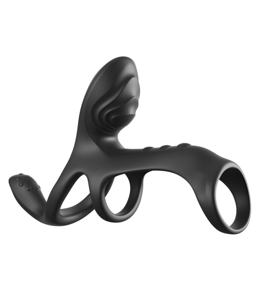 Penismanschette „Ultimate Couples Cage Max“ mit 3-fach-Vibration