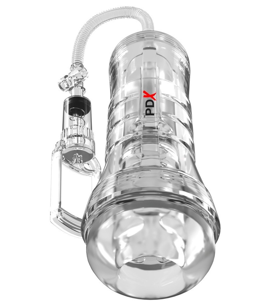 Masturbator „ViewTube Vac XXL“ mit Saugkraft-Pumpe