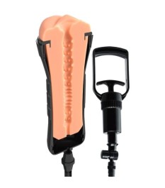 Masturbator „Wet Pussies Super Sucker XXL“ mit Saugkraft-Pumpe