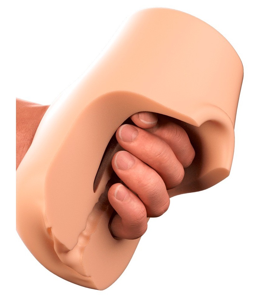 Masturbator „Pussy Pounder" in Vagina-Optik