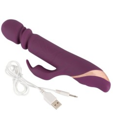 Stoßvibrator mit Klitorisstimulator