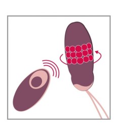 Vibro-Ei „RC Rotating Love Ball“, 60 g, steuerbar per Fernbedienung