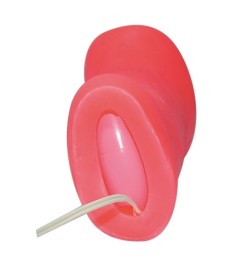 Stoßvibrator mit Klitorisstimulator