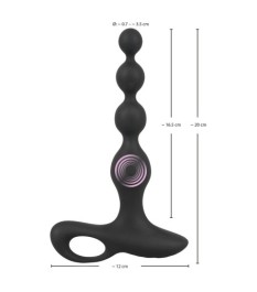 Analvibrator „Vibrating Anal Beads“ im Kugel-Design, 10 Vibrationsmodi