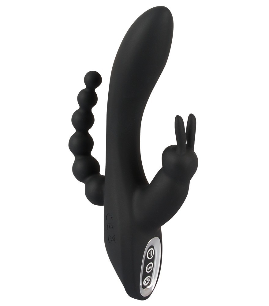 Rabbitvibrator „Triple G-Spot Vibrator“ mit Anus-Stimulator