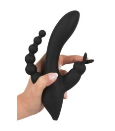 Rabbitvibrator „Triple G-Spot Vibrator“ mit Anus-Stimulator
