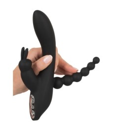 Rabbitvibrator „Triple G-Spot Vibrator“ mit Anus-Stimulator
