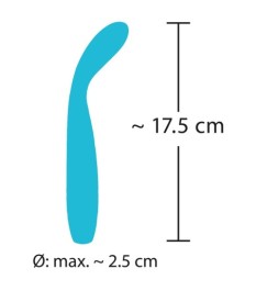 G-Punkt Vibrator, 17,5 cm, 10 Vibrationsmodi, wiederaufladbar