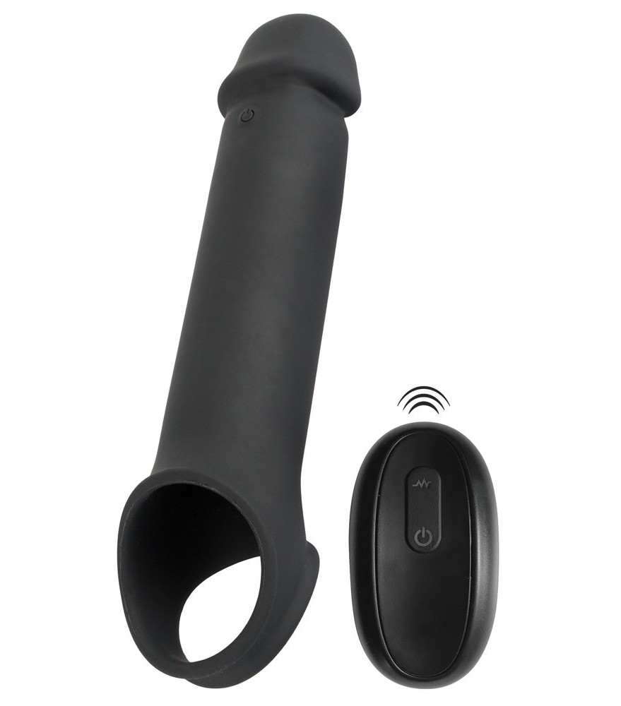 Penishülle „RC Penis Extension“ mit 10 Vibrationsmodi per kabelloser Fernbedienung