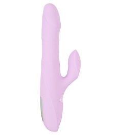 Rabbitvibrator „Thrusting Pearl“ mit Stoßfunktion und Perlen-Rotation