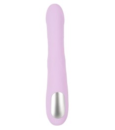 Rabbitvibrator „Thrusting Pearl“ mit Stoßfunktion und Perlen-Rotation