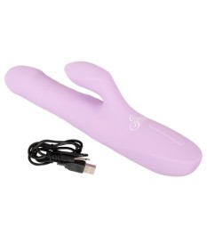 Rabbitvibrator „Thrusting Pearl“ mit Stoßfunktion und Perlen-Rotation